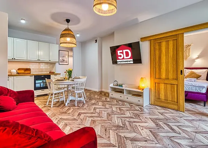 Apartament Angelika F3 Z Klimatyzacja Dla 8 Osob - 5D Apartamenty